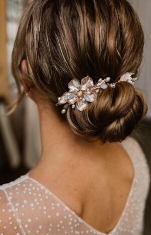 Brautschmuck Haare LOU Haarspange